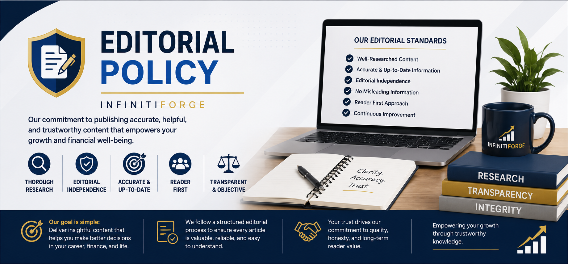 Editorial Policy for InfinitiForge